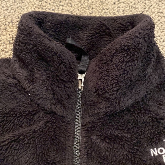 North Face Fleece Jacket, Black, Size Youth Large in EUC - Picture 3 of 6
